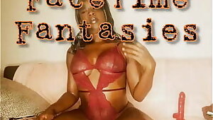 FaceTime Fantasies Toy Play Show w Vickie Starxxx